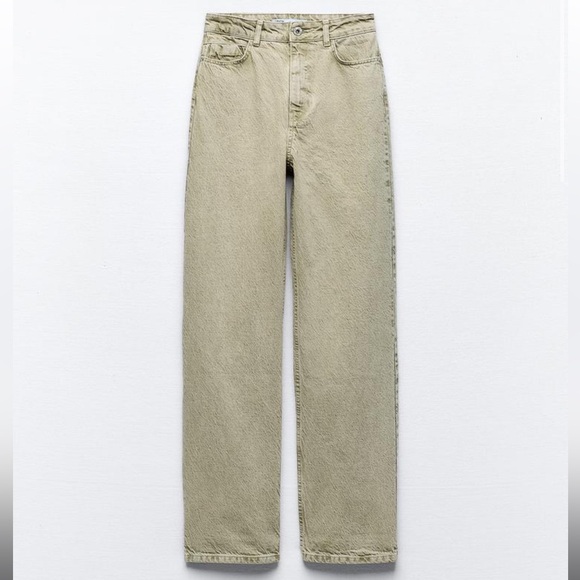 ZARA high waisted full length leg jeans - Picture 1 of 5